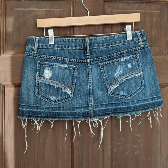 Mini Jean Skirt - Picture 3 of 6